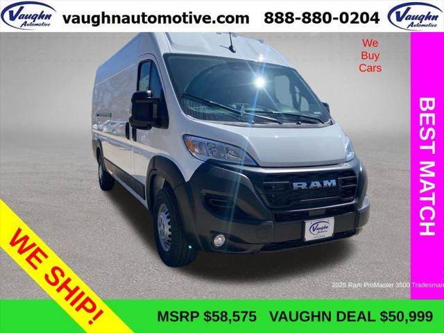 2025 RAM Ram ProMaster RAM PROMASTER 3500 TRADESMAN CARGO VAN HIGH ROOF 159 WB EXT