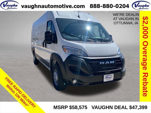 2025 RAM Ram ProMaster RAM PROMASTER 3500 TRADESMAN CARGO VAN HIGH ROOF 159 WB EXT 2025 RAM Ram ProMaster RAM PROMASTER 3500 TRADESMAN CARGO VAN HIGH ROOF 159 WB EXT