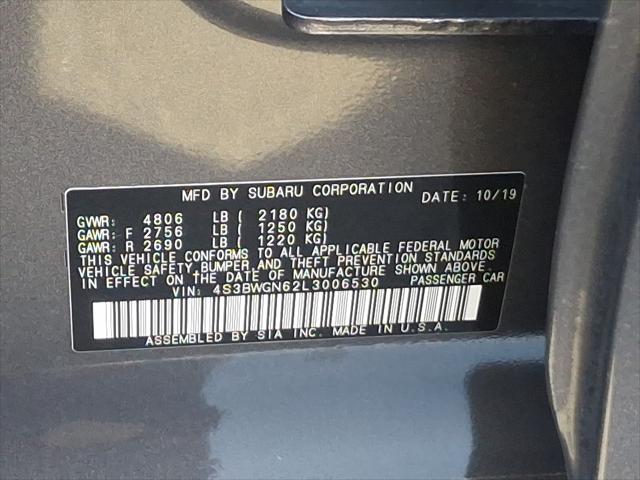 2020 Subaru Legacy Limited XT