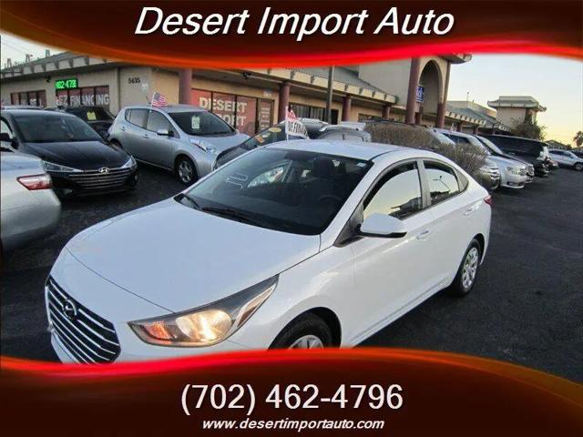 2019 Hyundai Accent SE for sale in Las Vegas, NV