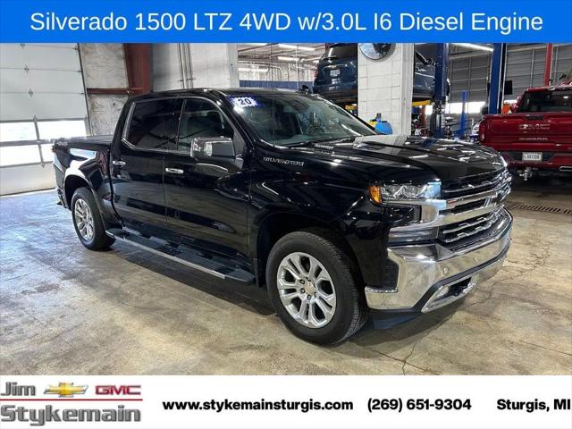 2020 Chevrolet Silverado 1500 4WD Crew Cab Short Bed LTZ for sale in Sturgis, MI