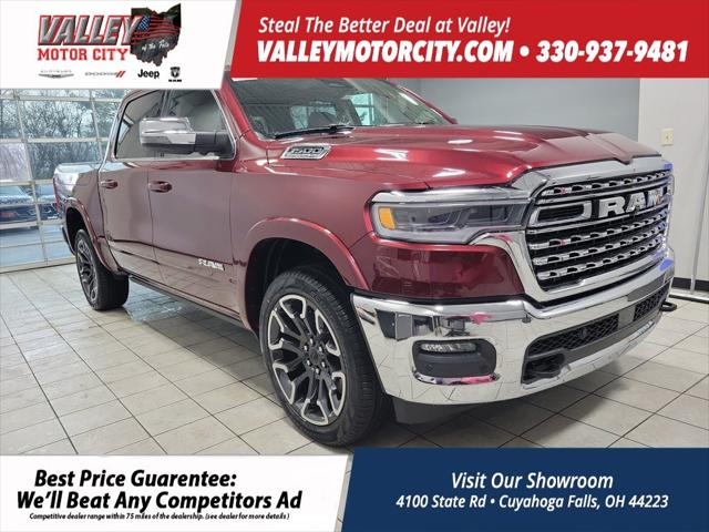 2025 RAM Ram 1500 RAM 1500 LIMITED LONGHORN CREW CAB 4X4 57 BOX