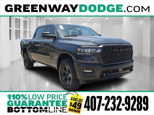 2025 RAM Ram 1500 RAM 1500 WARLOCK CREW CAB 4X4 57 BOX