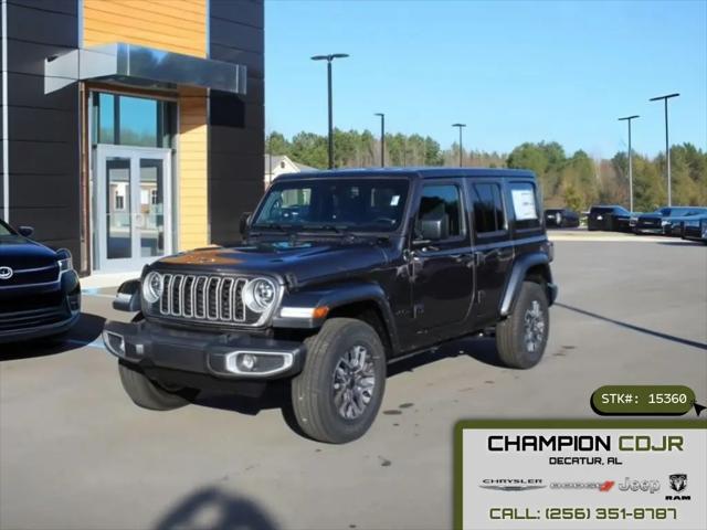 2025 Jeep Wrangler 4-Door Sahara 4x4 for sale in Decatur, AL