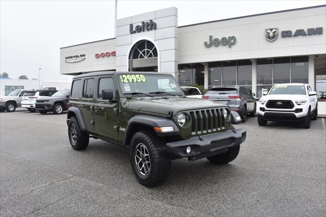 2021 Jeep Wrangler Unlimited Sport S 4x4 2021 Jeep Wrangler Unlimited Sport S 4x4