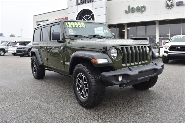 2021 Jeep Wrangler Unlimited Sport S 4x4 2021 Jeep Wrangler Unlimited Sport S 4x4
