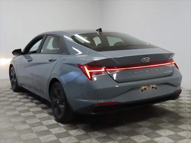 2023 Hyundai Elantra Hybrid Blue