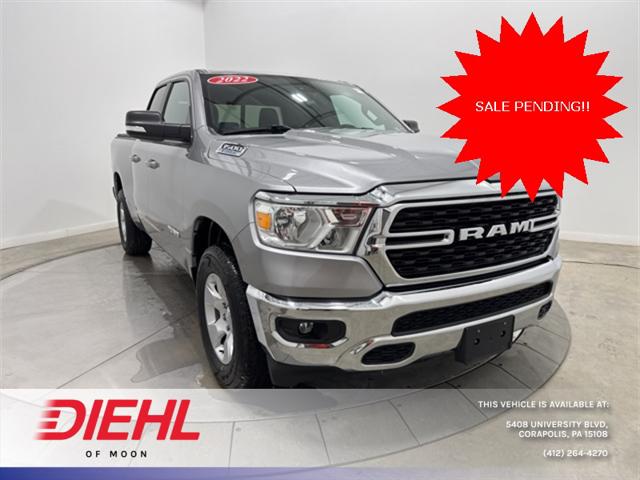 2022 RAM 1500 Big Horn Quad Cab 4x4 64 Box