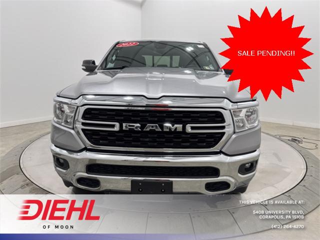 2022 RAM 1500 Big Horn Quad Cab 4x4 64 Box