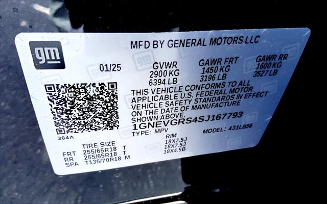 2025 Chevrolet Traverse AWD LT