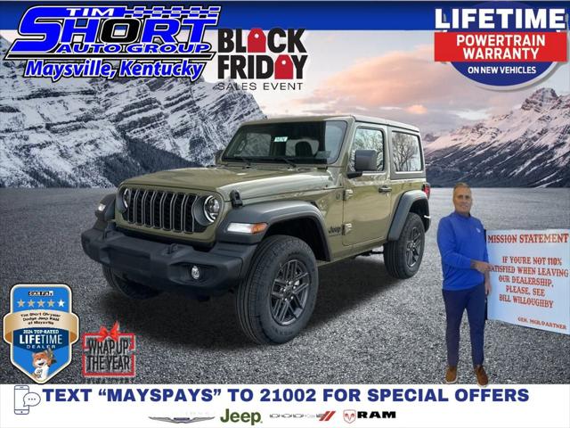 2025 Jeep Wrangler WRANGLER 2-DOOR SPORT S 2025 Jeep Wrangler WRANGLER 2-DOOR SPORT S