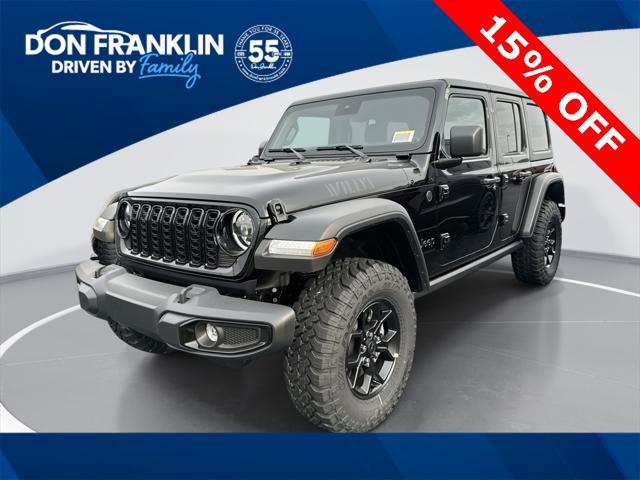 2025 Jeep Wrangler WRANGLER 4-DOOR WILLYS