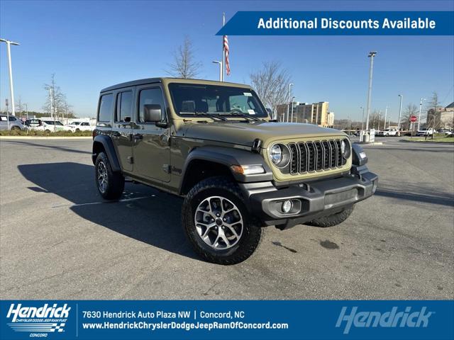 2025 Jeep Wrangler WRANGLER 4-DOOR SPORT S