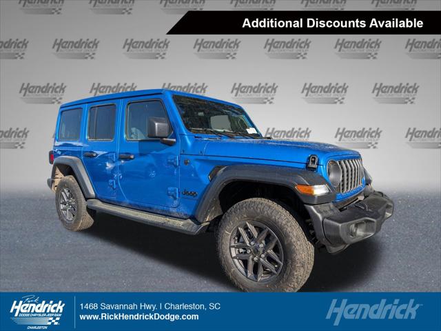 2025 Jeep Wrangler WRANGLER 4-DOOR SPORT S