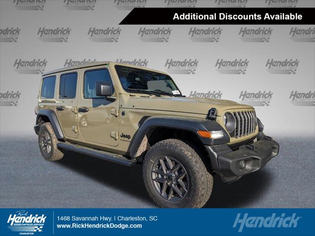 2025 Jeep Wrangler WRANGLER 4-DOOR SPORT S