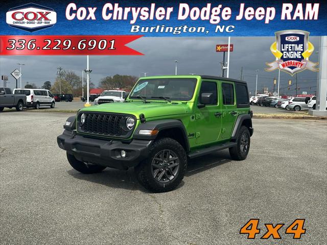 2025 Jeep Wrangler WRANGLER 4-DOOR SPORT S