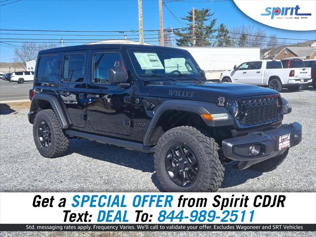 2025 Jeep Wrangler WRANGLER 4-DOOR WILLYS