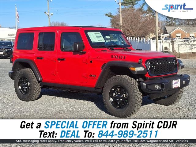2025 Jeep Wrangler WRANGLER 4-DOOR WILLYS