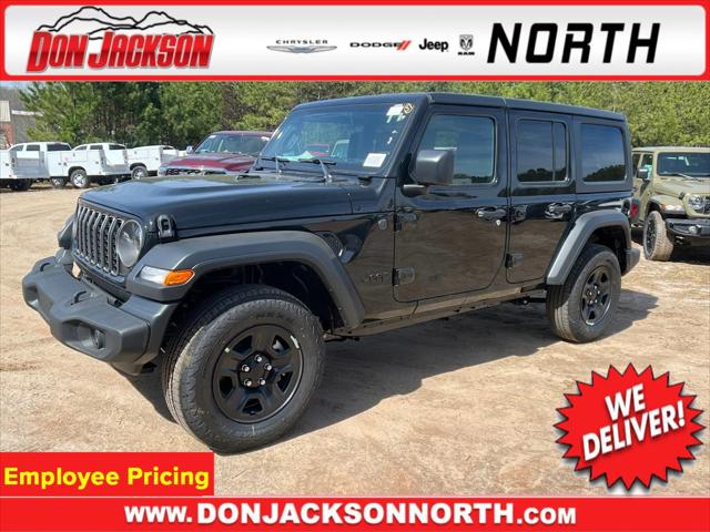 2025 Jeep Wrangler WRANGLER 4-DOOR SPORT