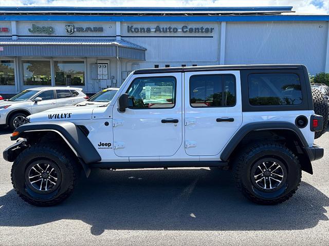 2025 Jeep Wrangler WRANGLER 4-DOOR WILLYS 2025 Jeep Wrangler WRANGLER 4-DOOR WILLYS