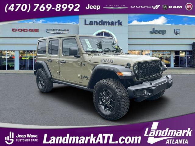 2025 Jeep Wrangler WRANGLER 4-DOOR WILLYS