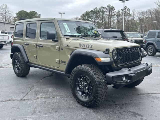 2025 Jeep Wrangler WRANGLER 4-DOOR WILLYS