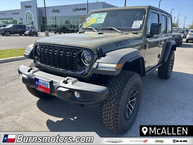 2025 Jeep Wrangler WRANGLER 4-DOOR WILLYS