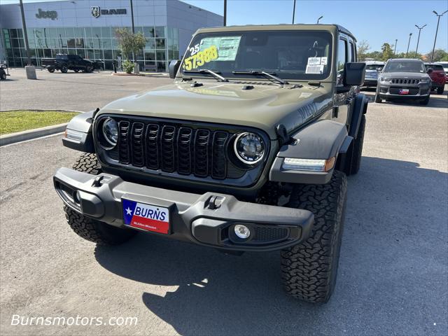 2025 Jeep Wrangler WRANGLER 4-DOOR WILLYS
