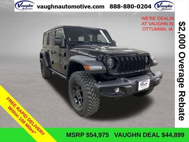 2025 Jeep Wrangler WRANGLER 4-DOOR WILLYS 2025 Jeep Wrangler WRANGLER 4-DOOR WILLYS