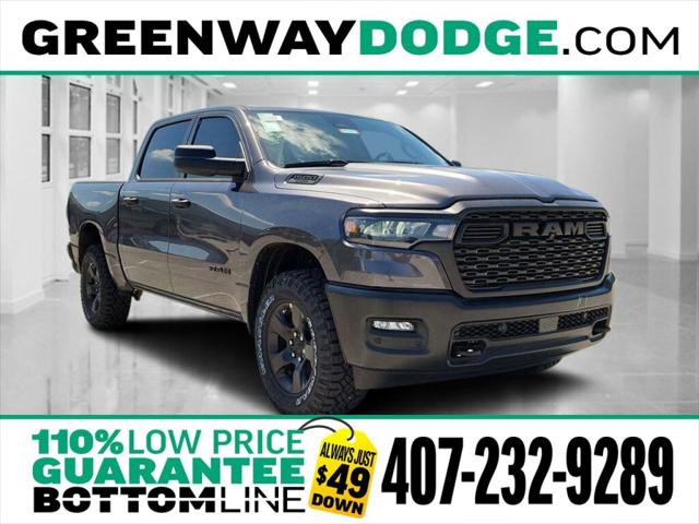 2025 RAM Ram 1500 RAM 1500 WARLOCK CREW CAB 4X4 57 BOX