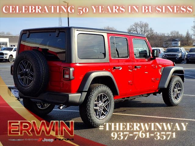 2025 Jeep Wrangler WRANGLER 4-DOOR SPORT S