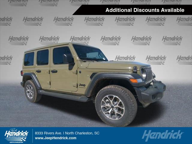 2025 Jeep Wrangler WRANGLER 4-DOOR SPORT S