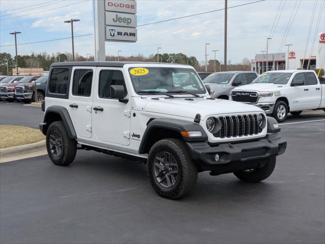 2025 Jeep Wrangler WRANGLER 4-DOOR SPORT S
