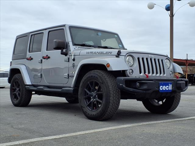 2017 Jeep Wrangler Unlimited Sahara 4x4