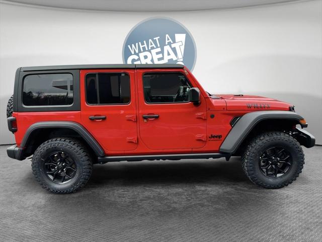2025 Jeep Wrangler WRANGLER 4-DOOR WILLYS 2025 Jeep Wrangler WRANGLER 4-DOOR WILLYS
