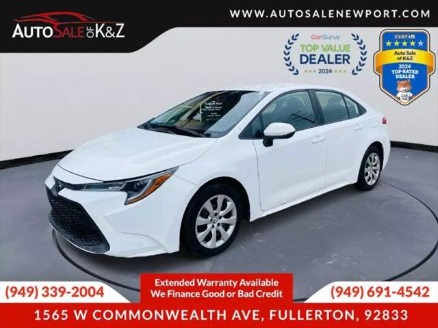 2020 Toyota Corolla LE for sale in Fullerton, CA