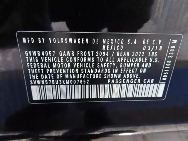 2019 Volkswagen Jetta 1.4T S