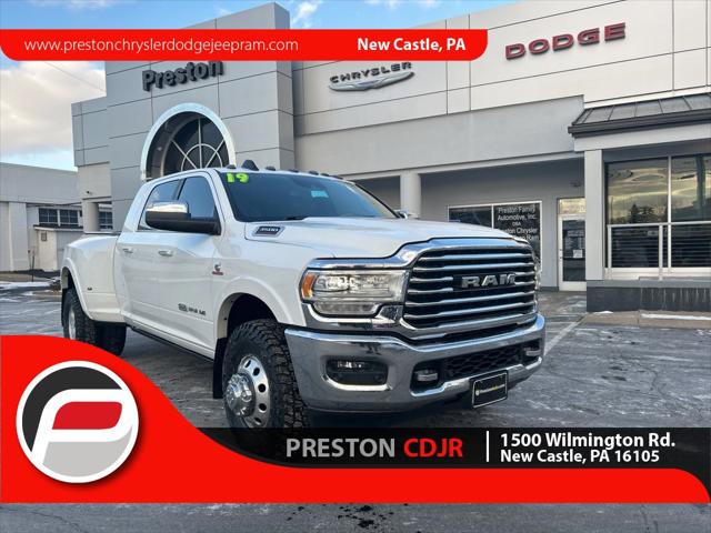 2019 RAM 3500 Longhorn Mega Cab 4x4 64 Box