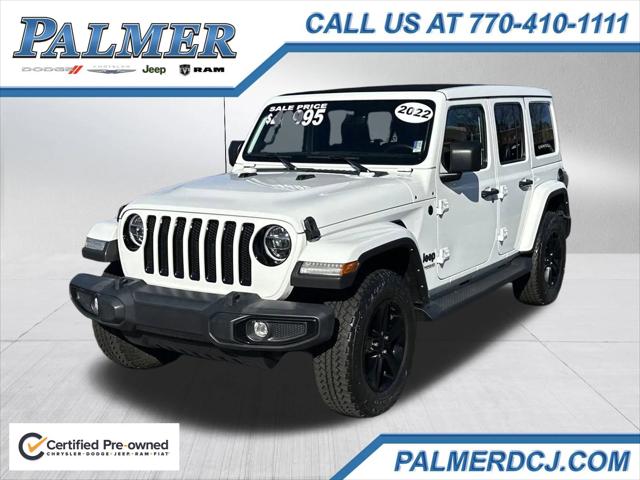 2022 Jeep Wrangler Unlimited Sahara Altitude 4x4