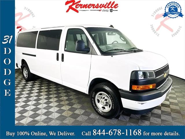 2022 Chevrolet Express Passenger RWD 3500 Extended Wheelbase LS