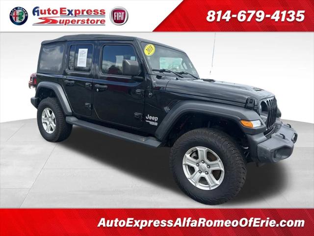 2018 Jeep Wrangler Unlimited Sport S 4x4