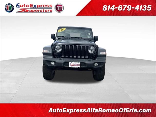 2018 Jeep Wrangler Unlimited Sport S 4x4