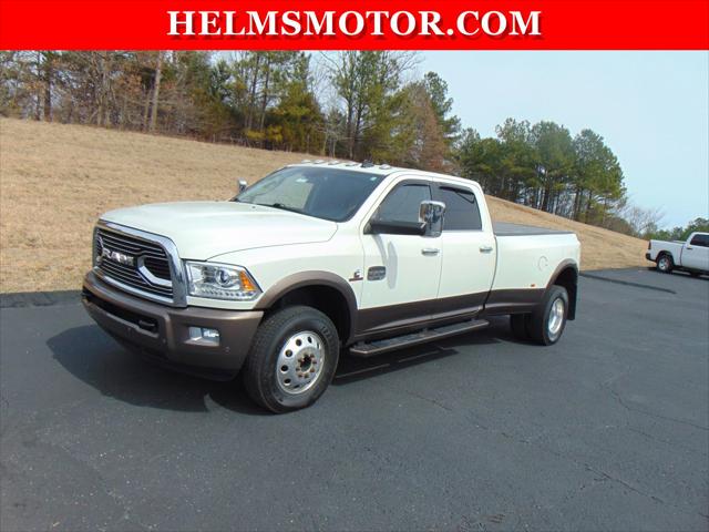 2018 RAM 3500 Laramie Longhorn Crew Cab 4x4 8 Box