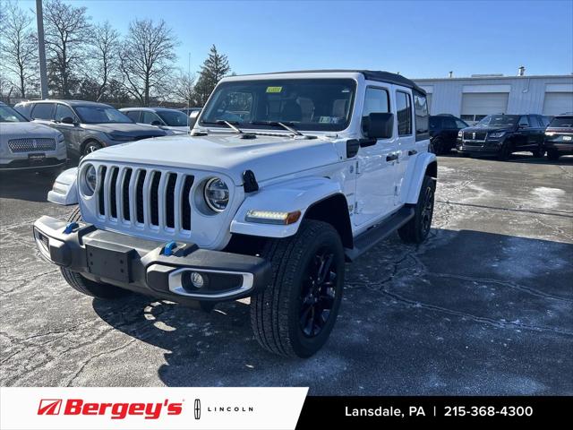 2022 Jeep Wrangler 4xe Unlimited Sahara 4x4 for sale in Lansdale, PA