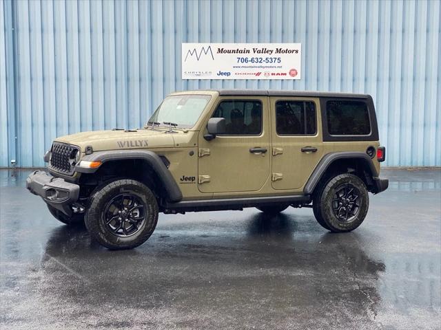 2025 Jeep Wrangler WRANGLER 4-DOOR WILLYS