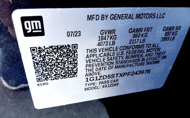 2023 Chevrolet Malibu FWD 1LT