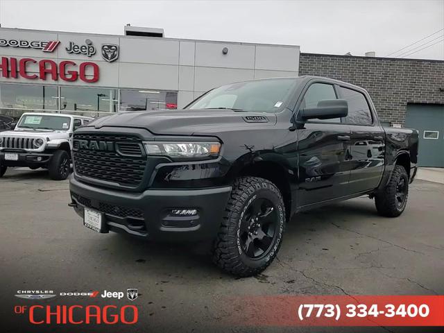 2025 RAM Ram 1500 RAM 1500 WARLOCK CREW CAB 4X4 57 BOX