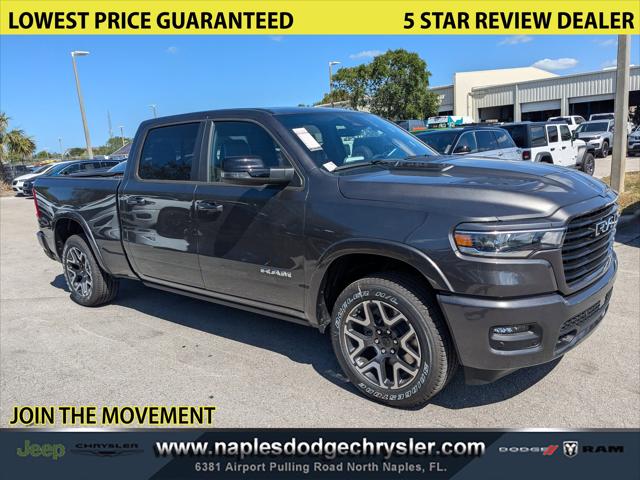 2025 RAM Ram 1500 RAM 1500 LARAMIE CREW CAB 4X4 64 BOX
