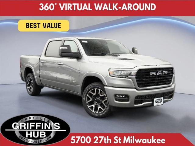 2025 RAM Ram 1500 RAM 1500 LARAMIE CREW CAB 4X4 57 BOX