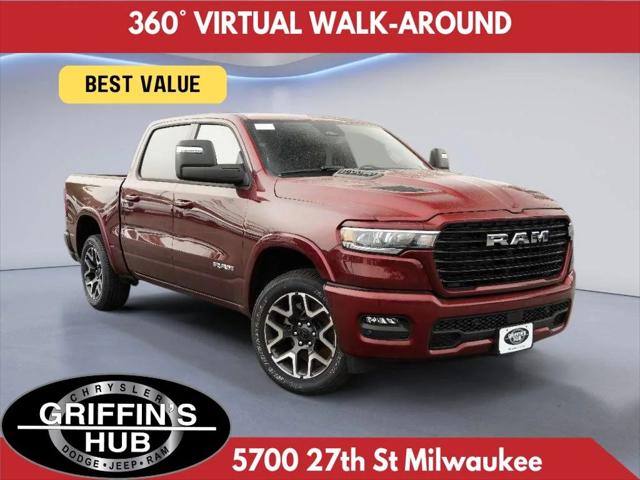 2025 RAM Ram 1500 RAM 1500 LARAMIE CREW CAB 4X4 57 BOX